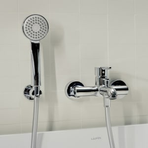 LAUFEN LUA  Einhebel-Wannenmischer AP mit Zubehör