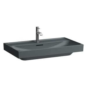 LAUFEN MEDA Waschtisch 80 x 46 cm, mit 3 Hahnlöcher und Überlauf