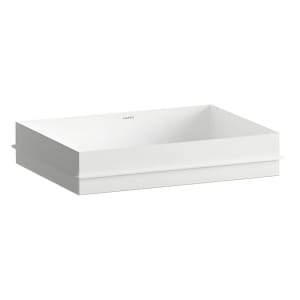 LAUFEN METAPHOR Einbau-Waschtisch, von oben, 50 x 37,5 cm