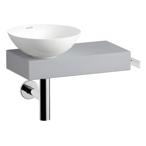 LAUFEN PICCOLO NOVO Pack Waschtisch-Schale 55,5 x 32 cm, 1 Hahnloch, Ablage rechts