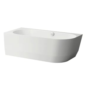 LAUFEN PRO Eck-Badewanne 180 x 80 cm Version links aus Marbond