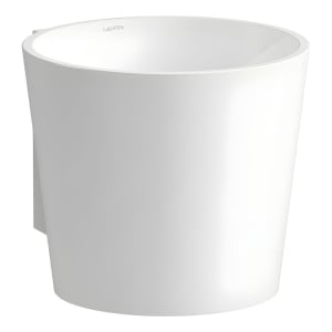 LAUFEN SCOPIO Waschtisch 40 x 42,5 cm, mit Armaturenbank, 1 Hahnloch