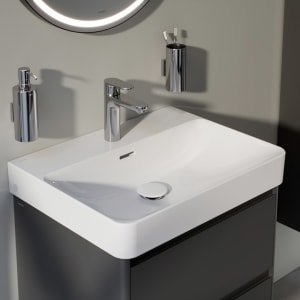 LAUFEN PRO X Waschtisch 60 cm, mit 1 Hahnloch und Überlauf