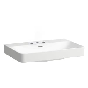 LAUFEN PRO X Waschtisch 70 cm, mit 3 Hahnlöchern und Überlauf