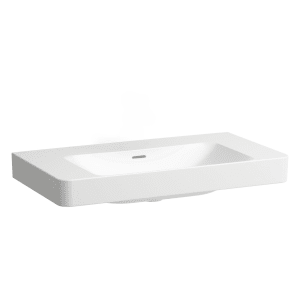 LAUFEN PRO X Waschtisch 85 cm, ohne Hahnloch, mit Überlauf