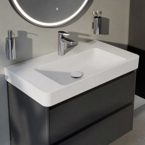 LAUFEN PRO X Waschtisch 85 cm, mit 1 Hahnloch, ohne Überlauf