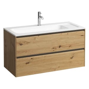 LAUFEN MEDA Waschtischunterschrank 97 cm mit 2 Auszügen