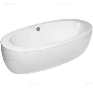 LAUFEN Alessi Badewanne freistehend 204 x 102 cm