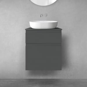 OLTENS Vernal Badmöbel-Set 3-teilig mit Unterschränken mit Schubladen und Konsolenplatte 60 x 72,2 cm