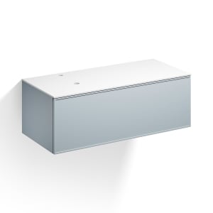 Alape Arkta Möbelmodul mit Trägerplatte 120 cm, Beckenposition links