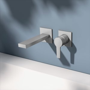 Keuco EDITION 11 Einhebel-Waschtischmischer Unterputz, 2-Loch, Ausladung 16,5 cm