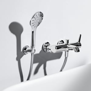 LAUFEN PURE Einhebel-Wannenmischer Aufputz