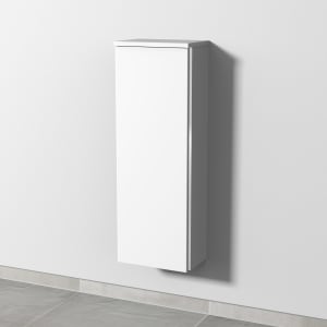 Sanipa 3way Mittelschrank 30 cm, 1 Tür, Anschlag links, mit Griff-Leiste