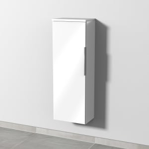 Sanipa 3way Mittelschrank 30 cm, 1 Tür, Anschlag links, mit Aufsatz-Griff