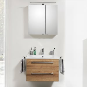 Steinkamp Life 2.0 Badmöbel Set 71 cm mit LED-Spiegelschrank