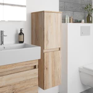 Lodge Seitenschrank 100 cm mit 2 Türen, Anschlag rechts