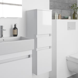 Lodge Seitenschrank 100 cm mit 2 Türen und 1 Auszug, Anschlag rechts