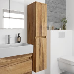 Lodge Seitenschrank 140 cm mit 2 Türen, Anschlag rechts