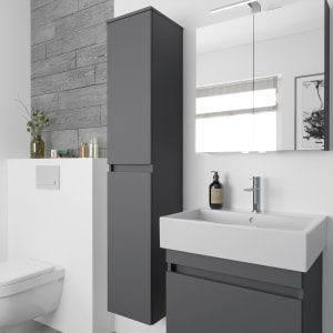 Lodge Seitenschrank 160 cm mit 2 Türen, Anschlag links