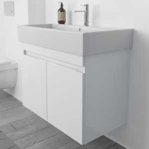Lodge Waschtischunterschrank 76 cm mit 2 Türen für Waschtisch Duravit Vero Air