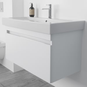 Lodge Waschtischunterschrank 85 cm mit 1 Auszug für Waschtisch Geberit iCon