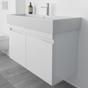 Lodge Waschtischunterschrank 95 cm mit 2 Türen für Waschtisch Duravit Vero Air