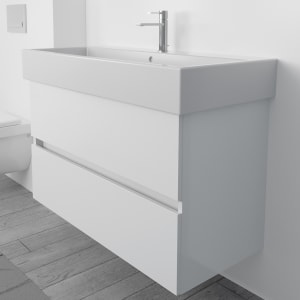 Lodge Waschtischunterschrank 95 cm mit 2 Auszügen für Waschtisch Duravit Vero Air