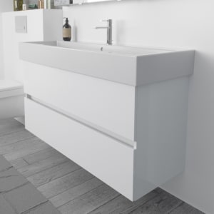 Lodge Waschtischunterschrank 115 cm mit 2 Auszügen für Waschtisch Duravit Vero