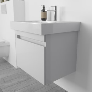 Lodge Waschtischunterschrank 70 cm mit 1 Auszug für Waschtisch Geberit iCon
