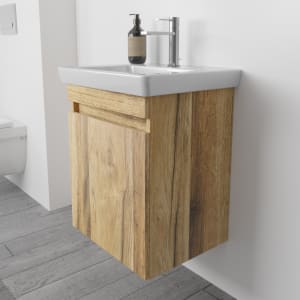 Lodge Waschtischunterschrank 45 cm mit 1 Tür, Anschlag links für Waschtisch Villeroy & Boch Subway 2.0