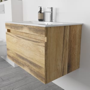 Lodge Waschtischunterschrank 78 cm mit 1 Auszug für Waschtisch Geberit Renova