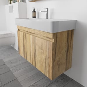 Lodge Waschtischunterschrank 90 cm mit 2 Türen für Waschtisch LAUFEN Val