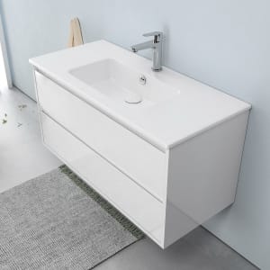 Loft Waschtisch mit Unterschrank 100 cm, 2 Auszüge