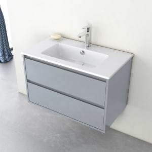 Loft Waschtisch mit Unterschrank 80 cm, 2 Auszüge