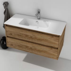 Loft Waschtisch mit Unterschrank 100 cm, 2 Auszüge