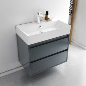 Pure 2.0 Waschtisch mit Unterschrank 70 cm mit 2 Auszügen