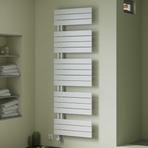 Plan Open E Badheizkörper 60 x 172 cm, rein elektrisch, Heizstab Typ 3, Öffnung rechts