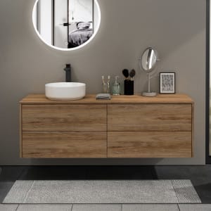 Art Waschtischkonsole 150 cm mit 4 Auszügen