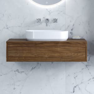 Art Waschtischkonsole 100 cm mit 1 Auszug