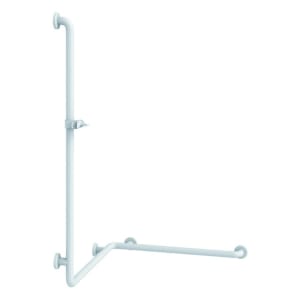 Silver Age System Duschhandlauf 76,7 x 76,7 x 115,8 cm, mit Brausestange