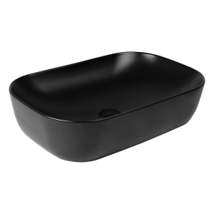 OLTENS Hamnes Aufsatzwaschbecken oval 61 x 40 cm, mit SmartClean