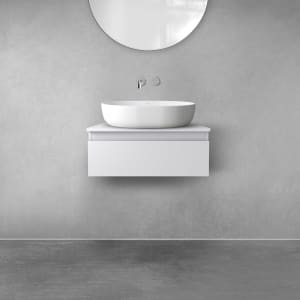 OLTENS Vernal Badmöbel-Set 2-teilig mit Unterschrank mit 1 Schublade und Konsolenplatte 60 x 25,2 cm