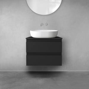 OLTENS Vernal Badmöbel-Set 2-teilig mit Unterschrank mit 2 Schubladen und Konsolenplatte 60 x 48,6 cm