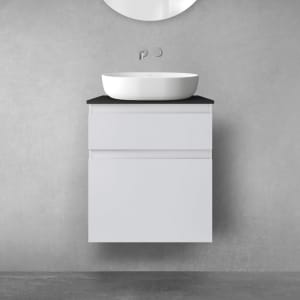 OLTENS Vernal Badmöbel-Set 3-teilig mit Unterschränken mit Schubladen und Konsolenplatte 60 x 72,2 cm