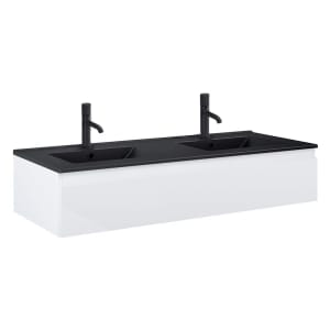 OLTENS Vernal Waschtischunterschrank mit Waschbecken 120 x 25,4 cm, mit 1 Schublade