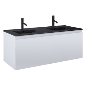 OLTENS Vernal Waschtischunterschrank mit Waschbecken 120 x 49,1 cm, mit 1 Schublade