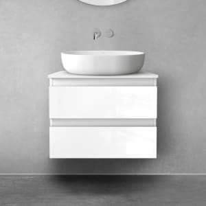 OLTENS Vernal Waschtischunterschrank mit 2 Schubladen 60 x 47 cm