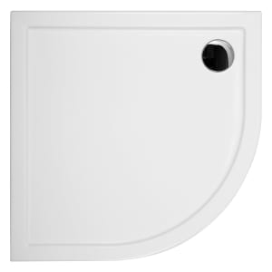 OLTENS Vindel Duschwanne halbrund 80 x 80 cm
