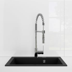 OLTENS Duf Spültischarmatur mit ausziehbarer Brause