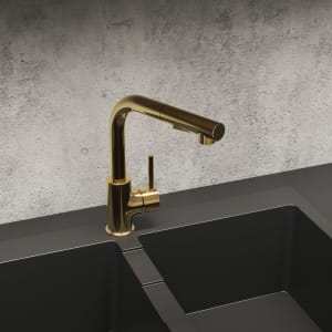 OLTENS Myvat Spültischarmatur mit ausziehbarem Auslauf